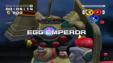 Sonic Heroes Team Sonic Egg Emperor A Rank Youtube