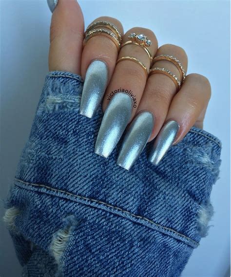 Elegant Nude Coffin Nails Design For Long Nails That Anyone Can Pull Off Fashionsum