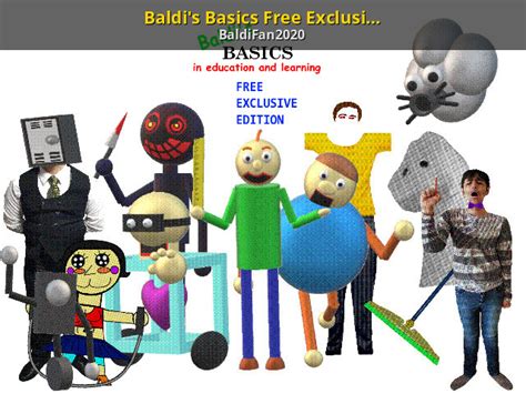 Baldi's Basics Free Exclusive Edition Official [Baldi's Basics] [Mods]