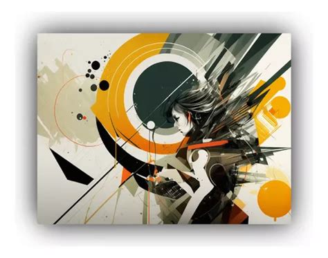 Arte De Pared Patrones Intensos Abstracci N Living X Cm Cuotas Sin