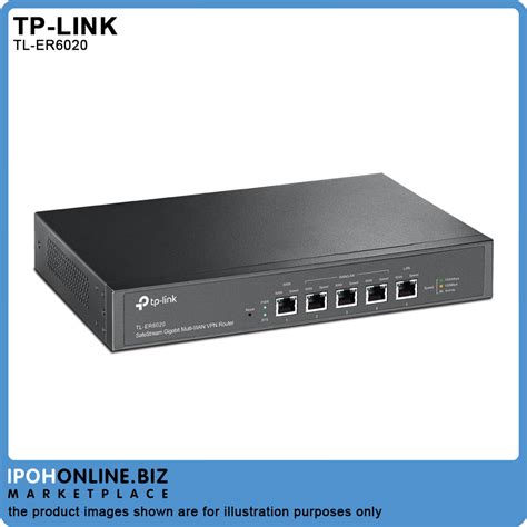 TP-LINK | TL-ER6020 | SafeStream Gigabit | Multi-WAN | VPN Router ...