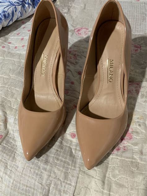 Salto Nude Sapato Feminino Milano Usado Enjoei