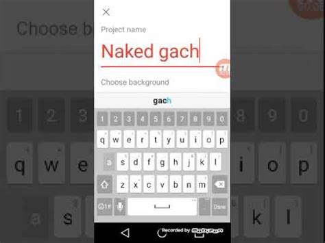 How To Make A Naked Gacha Character Editing Needed YouTube