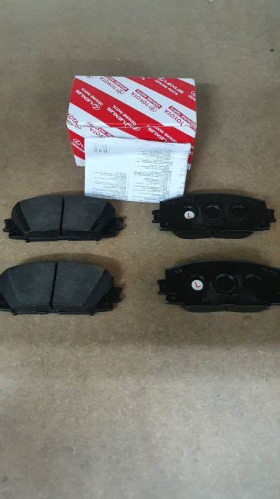 TOYOTA ESTIMA 2 4 2000 2005 FRONT BRAKE PAD 04465 YZZE5 Lazada