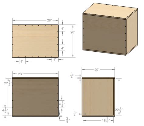 How To Make A 3 In 1 Plyometric Box Plyo Box Plans Diy Home Gym