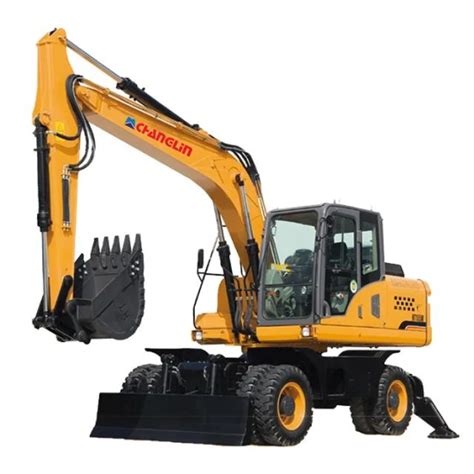 Special Internal Combustion Drive Changlin Nude Packed Towable Backhoe Hydraulic Excavator