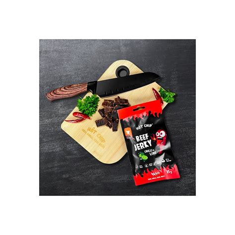 Hot Chip Chilli Lime Beef Jerky
