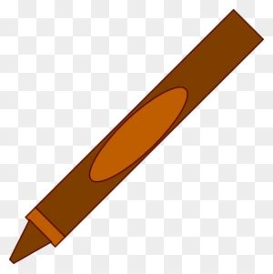 brown crayon clipart transparent png clipart images