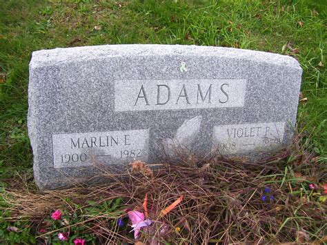 Marlin E Adams (1900-1982) – Memorial Find a Grave