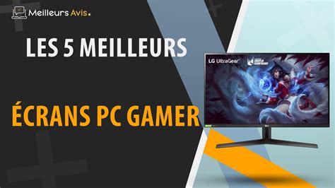 MEILLEUR ECRAN PC GAMER Comparatif 2023 YouTube