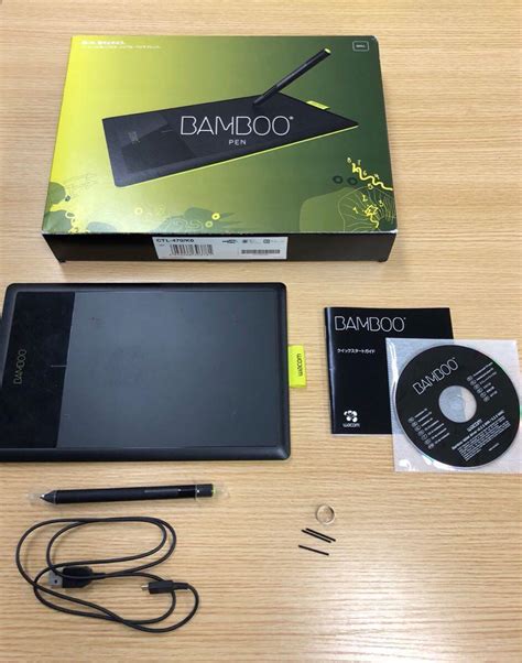 Wacom ペンタブレット シンプルタブレット Bamboo Pen CTL-470/K0-