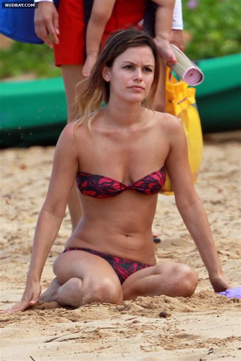 Rachel Bilson Sexy On The Beach In Barbados Nudbay