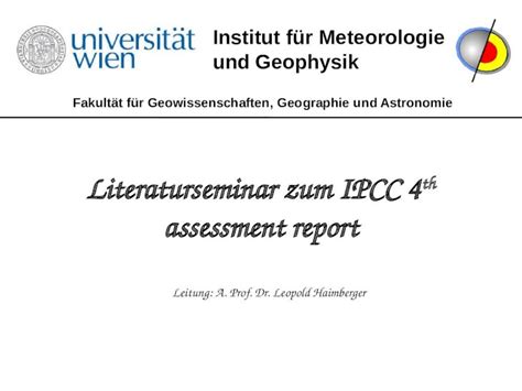 PPT Fakultät für Geowissenschaften Geographie und Astronomie