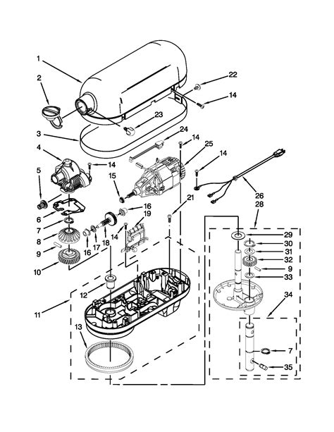 Kitchenaid Professional 600 Mixer Repair Manual Besto Blog