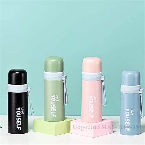 Gogodino Thermos Drinking Bottle Stainless MXS Tumbler Character Hot Cold Waterproof
