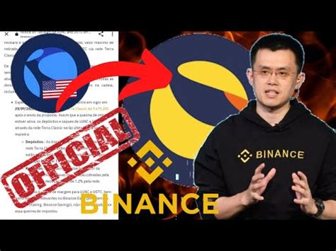 Terra Classic Lunc Urgente Binance Lunc E Ustc Proposta E