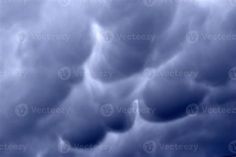 Heavy thunderstorm blue clouds Mammatus cloud 8161788 Stock Photo at Vecteezy