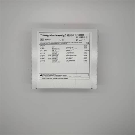 Antitransglutaminase Iga E Igg - Transglutaminase IgG ELISA | Diagnóstico De Enfermedad Celíaca En ...