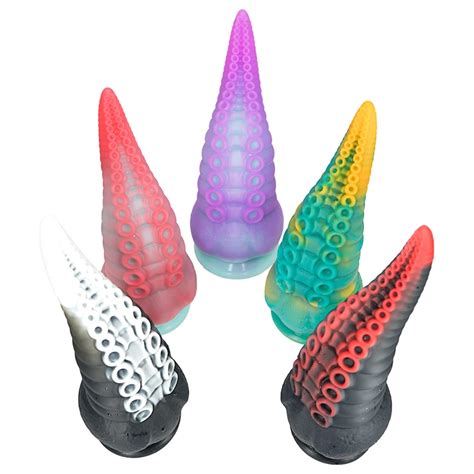 Octopus Tentacle Sucker Anal Plug Dilator Dildos Butt Plug Stimulator Prostate Massager Anal Sex