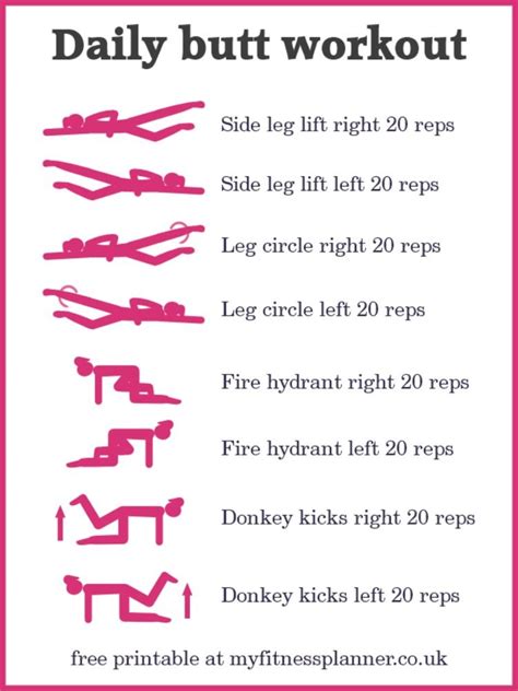 Bikini Body Workout Plan Pdf Day Challenge For A Beach Body Artofit