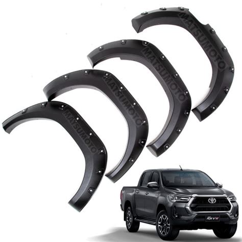 Kit Extensiones Tapa Barro Offroad Hilux Revo 2021 on Cuotas sin interés