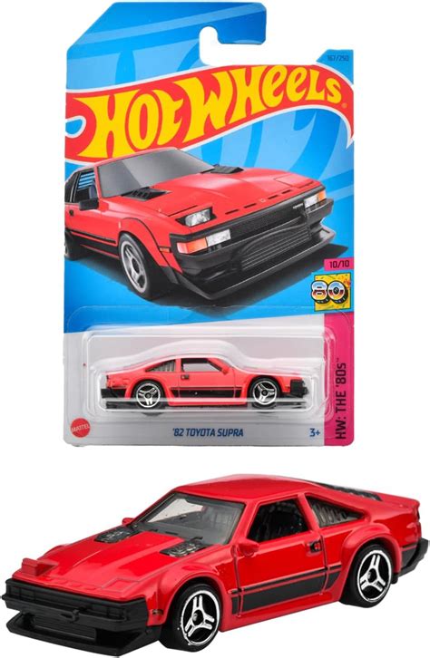 Amazon ホットウィール Hot Wheels ベーシックカー 82 トヨタ スープラ 3才以上 HNK22 ミニカーダイキャストカー ホビー