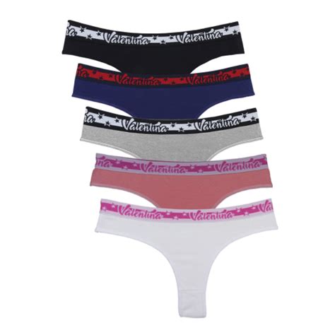 Kit 5 Calcinha Fio Dental Algodão Lingerie Luxo Premium A17 Submarino