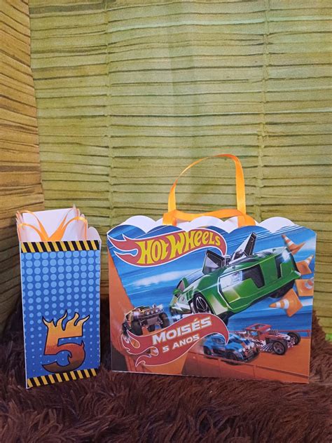 Sacola Personalizada Hot Wheels X Elo Produtos Especiais
