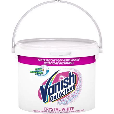 Пятновыводитель «Vanish» Oxi Action, кристально-белый, 2.4 кг купить в ...