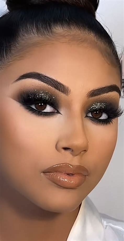 Sliver Makeup Black Eyeshadow Makeup Black Eyeshadow Tutorial Black