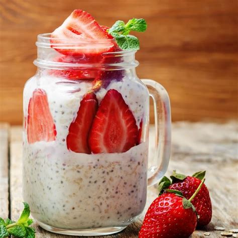 Strawberry Shortcake Chia Pudding Recipe Healthy Dessert Recipes