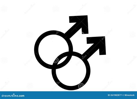Gay Sexual Orientation Icon Symbol Shape Sign Logo Website Gende Stock Illustration
