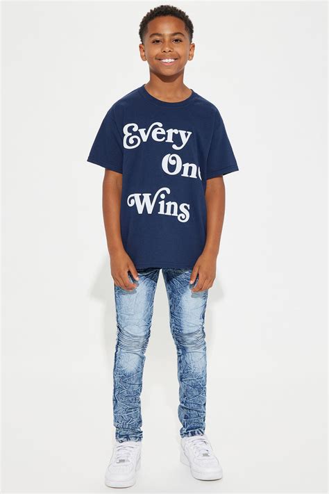 Mini Lets Ride Moto Skinny Jeans Dark Wash Fashion Nova