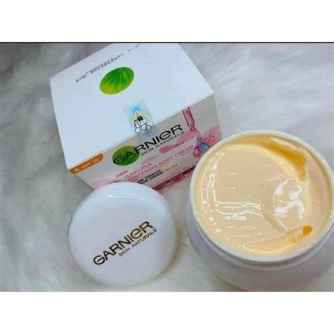 Garnier Body Cream Garnier Soft And White Skin Genuine Shopee