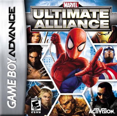 Players Choice Video Games Marvel Ultimate Alliance Gba