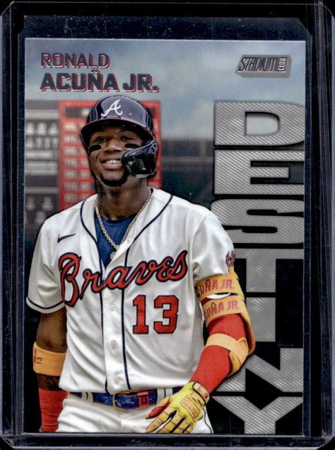 2022 Topps Stadium Club Ronald Acuna Jr Destiny 2B Braves EBay