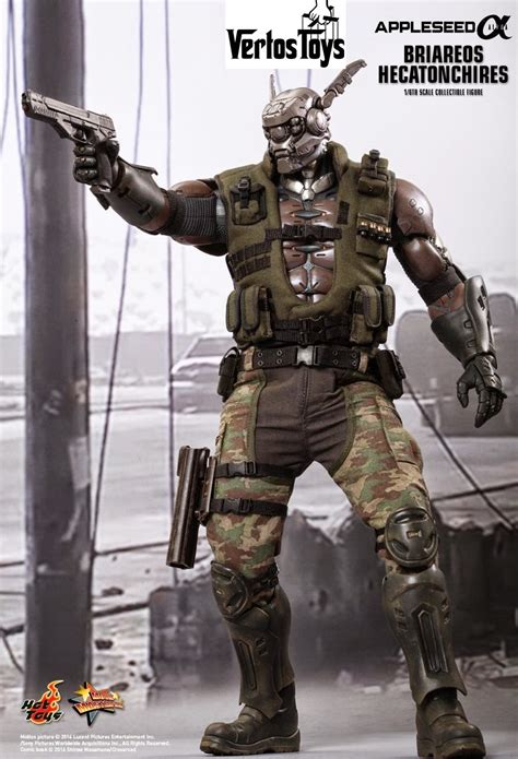 Verto S Toyz Pre Order Hot Toys Scale Appleseed Alpha Briareos Hecatonchires Mms