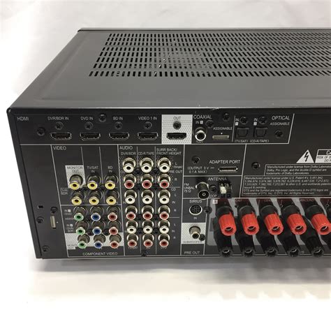 Pioneer VSX 821 Audio Video Multi Channel Receiver 5 1 Wares Trading Co