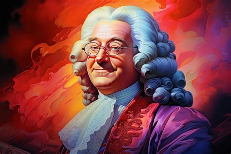 Bach Portrait Painting Glasses Adult Premium Photo Illustration