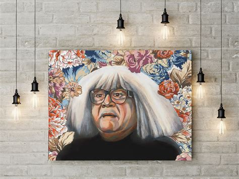 Frank Oil Painting Danny Devito Art Print Its Always Sunny In