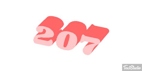 number animated gif logo designs