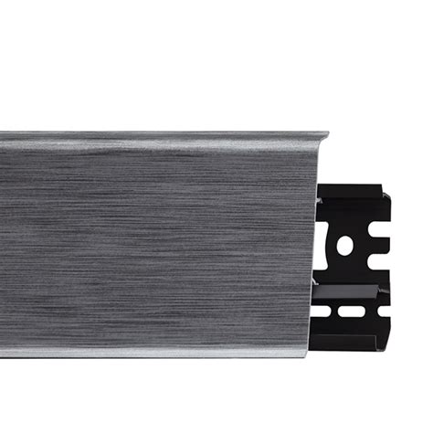 Пластиковый Плинтус Arbiton INDO 17 Аллюминиум купить в Москве | Kork.ru