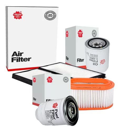 Kit Filtros Aceite Aire Gasolina Cabina Dodge H100 2 5l 2010 Envío gratis