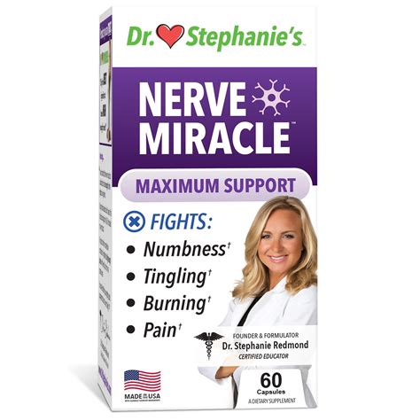 Nerve Miracle Maximum Strength Supplement - Dr. Stephanies Nerve Health