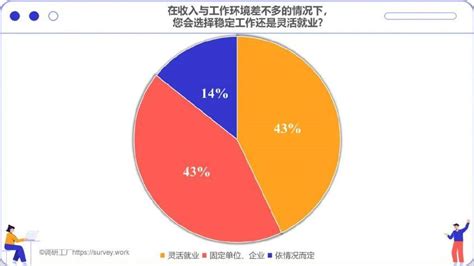 超2亿人灵活就业现状调研报告来了 工作 收入 占比总