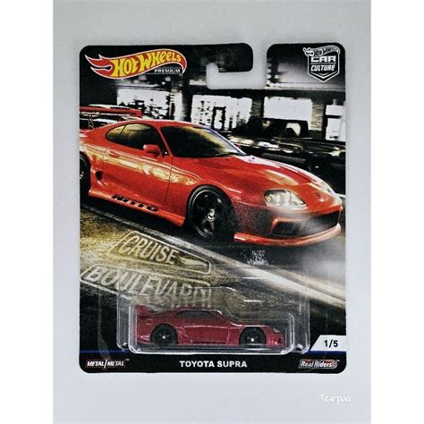 HOT WHEELS CAR CULTURE Toyota Supra Shopee Malaysia