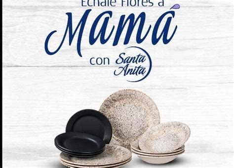 Giveaway Día de las Madres Santa Anita Gana una vajilla para mamá