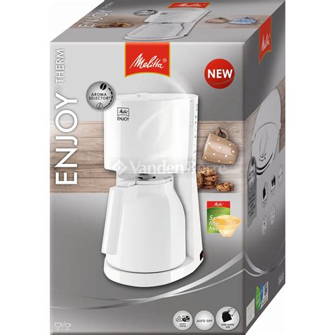 MELITTA ENJOY II THERM WHITE bij Vanden Borre: gemakkelijk vergelijken ...