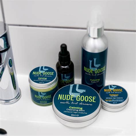 Our Skincare Ranges Nude Goose Natural Skincare