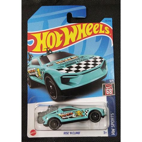 Hot WHEELS Regular TREASURE HUNT Rise N CLIMB Shopee Malaysia